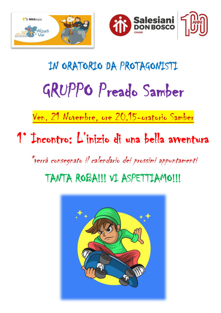 preado salesiani chiari incontro novembre 2025