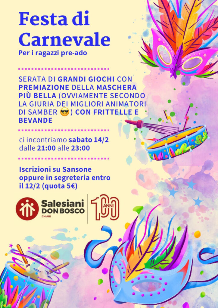 CARNEVALE PREADO 2026