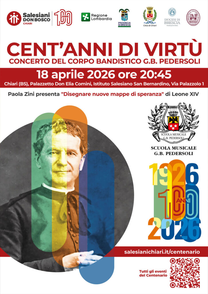 centenario salesiani chiari concerto banda g.b. pedersoli cent'anni di virtù